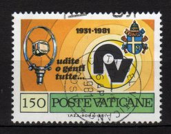 VATICANO - 1981 YT 703 USED - Usados