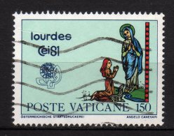 VATICANO - 1981 YT 709 USED - Gebraucht