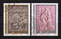 VATICANO - 1982 YT 737+738 USED CPL - Used Stamps