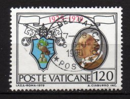 VATICANO - 1979 YT 680 USED - Oblitérés