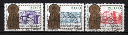 VATICANO - 1984 YT 767+768+769 USED CPL - Used Stamps