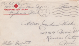 AMERICAN RED CROSS / Croix-Rouge Américaine - Lettres & Documents