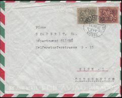 Portugal 1962, Cover Lisboa To Wien - Brieven En Documenten