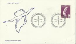 GREENLAND  1978 – FDC HANDICRAFTS W 1 ST OF 6 KR POSTM.ANGMAGSSALIK  OCT 5, 1978 RE 127 - Non Classés