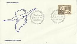 GREENLAND  1980 – FDC 150 YEARS GREENLAND LIBRARY  W 1 ST OF 2.00 KR POSTM. GODTHAB   MAY 29, 1980 RE 132 - - Non Classés