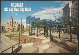 CALGARY Alberta Canada Old And New City Halls 1991 - Calgary