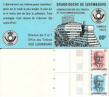 Luxembourg 1986 R. Schuman Booklet, Mi MH1. MNH(**) - Booklets