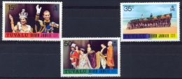 TUVALU  Silver Jubilee - Tuvalu (fr. Elliceinseln)