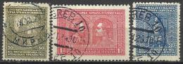 YU 1929-222-4 DEFINITIVE, YUGOSLAVIA, 1 X 3v, Used - Gebraucht