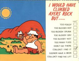 (202) Australia - NT  - Ayers Rock Climb - Uluru & The Olgas