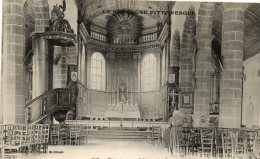 CPA -GOUAREC (22) - L´Intérieur De L'Eglise - Gouarec