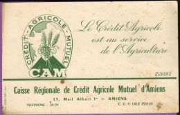 Buvard - Caisse Regionale Crédit Agricole Amiens - Agriculture - Banco & Caja De Ahorros