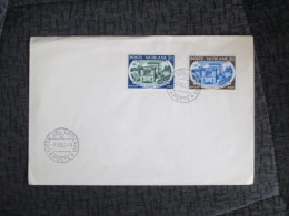 VATICAN 1957 C0VER - Cartas & Documentos