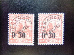 200 ALGERIE ARGELIA 1944 /sello De Francia Sobrecargado Preoblitere / YVERT 14 ** MNH 2 Sellos - Neufs