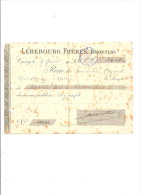 CANY-LEREBOURG FRERES-BANQUIERS-1910 - Banca & Assicurazione