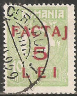 Romania 1887 PP Usato - Mi.5  Yv.5 - Postpaketten