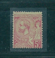 Timbre De Monaco - Neuf Avec Charnière - Prince Albert 1er - Unused Stamps
