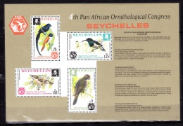 Seychelles, 1976,  MS 373, 161 X 109 Mm. Nos. 369/72, MNH - Seychellen (1976-...)