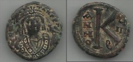 MAURICE TIBERE . DEMI -  FOLLIS  .  582 à 602 . - Byzantium