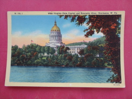 - West Virginia > Charleston ( State Capitol & Kanawha River Not Mailed  ====   ==ref 965 - Charleston