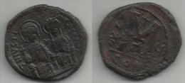 EMPIRE BYZANTIN .JUSTIN II ET SOPHIE . FOLLIS  .  565 à 578 . - Byzantines