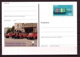 ALL FEDERALE - Entier Postaux - NEUF - 1994 - MICHEL Pso 33 - Postkarte - (80pf) - Pompier, Europa - Sonderwertstempel - Postales - Nuevos