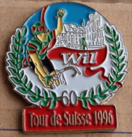 60 EME TOUR DE SUISSE CYCLISTE 1996 - VELO -VILLE ETAPE WIL - LAURIERS    -   (5) - Cyclisme