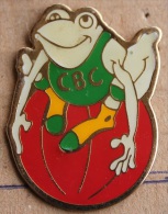 CBC - CAROUGE BASKET CLUB  - GENEVE - SUISSE - GRENOUILLE - BALLON - FROG - FROSCH - RANA - GENF - GENEVA       -   (5) - Basketball