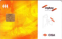 FRANCE CARTE A PUCE CHIP CARD CLE HOTEL KEY MYKEY CISA GEMPLUS GEM2 GLOSSY   UT - Hotel Key Cards