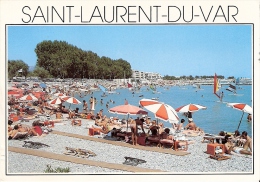 SAINT LAURENT DU VAR 06 - La Plage - 27.7.1987 - W-1 - Saint-Laurent-du-Var