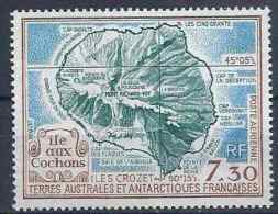 1990 TAAF PA 110**  Ile Aux Cochons, Carte - Nuovi