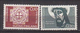 L5915 - FINLANDE FINLAND Yv N°554/55 ** RELIGION - Unused Stamps