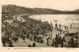 SAN SEBASTIAN (Espagne) Plage Belle Animation - Guipúzcoa (San Sebastián)