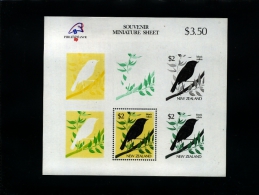 NEW ZEALAND - 1989  PHILEXFRANCE EXIBITION  MS  MINT NH - Blocks & Kleinbögen