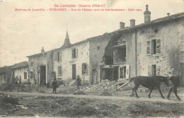 54 VITRIMONT RUE DU CHATEAU APRES LE BOMBARDEMENT - Sonstige & Ohne Zuordnung