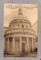 39647     Italia,  Roma -  Chiesa  Di  S.  Pietro  In  Montorio -  Il  Tempietto  Di  Bramante  Nel  Chiostro,  NV - San Pietro