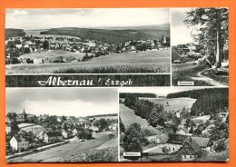 ALBERNAU / ERZGEBIRGE - Rosental -  Scarce Multiview PC With 3  Nice  DDR Stamps. GERMANY. R - Eibenstock