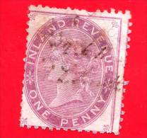 GB  UK GRAN BRETAGNA - USATO - 1898 - Postage And Inland Revenue - One Penny - Usati