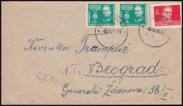 Yugoslavia 1946, Cover Dubrovnik To Beograd - Briefe U. Dokumente