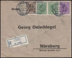 Yugoslavia 1928, Registred Cover Ljubljana To Nurnberg - Brieven En Documenten