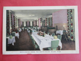 Biloxi,MS--Main Dining Room, The White House--not Mailed--PJ 107 - Altri & Non Classificati