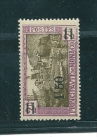 Timbre De Monaco - Neuf Avec Charnière - Vue De La Principauté - Unused Stamps