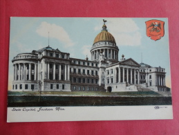 Jackson,MS--State Capitol--not Mailed--PJ 107 - Jackson