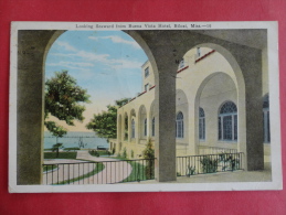 Biloxi,MS-- Looking Seaward From Buena Vista Hotel--cancel 1932--PJ 108 - Altri & Non Classificati