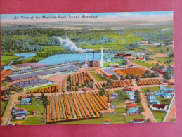 Laurel,MS--Air View Of The Masonite Plant--cancel 1957--PJ 109 - Altri & Non Classificati