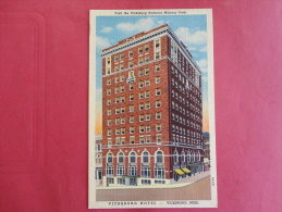 Vicksburg,MS-Vicksburg Hotel--cancel 1956--PJ 109 - Andere & Zonder Classificatie