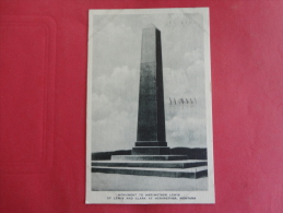 Meriwether,MT--Monument To Meriwether Lewis--cancel 1936--PJ 109 - Sonstige & Ohne Zuordnung