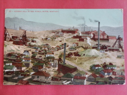 Butte,MT--Richest Hill In The World--cancel 1909--PJ 109 - Butte