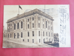 Butte,MT--Federal Building And Post Office--cancel 1907--PJ 109 - Butte