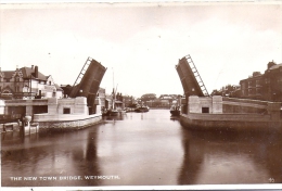 Cpsm Weymouth, The New Town Bridge, Pont Levant - Weymouth